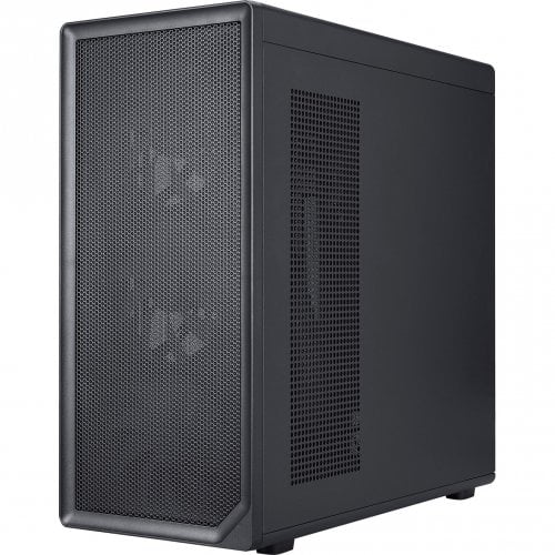 Корпус 1stPlayer AU8-BK-4FE7-14 Tempered Glass без БЖ Black купити в Україні | Telemart фото