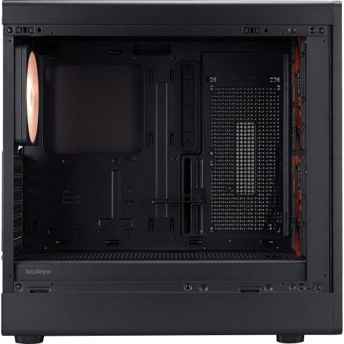 Корпус 1stPlayer AU8-BK-4FE7-14 Tempered Glass без БЖ Black купити в Україні | Telemart фото