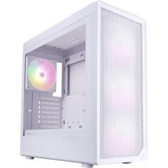Корпус 1stPlayer AU8-WH-4FE7-14-W Tempered Glass без БЖ White