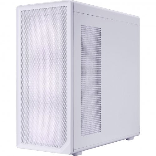 Корпус 1stPlayer AU8-WH-4FE7-14-W Tempered Glass без БЖ White купити в Україні | Telemart фото