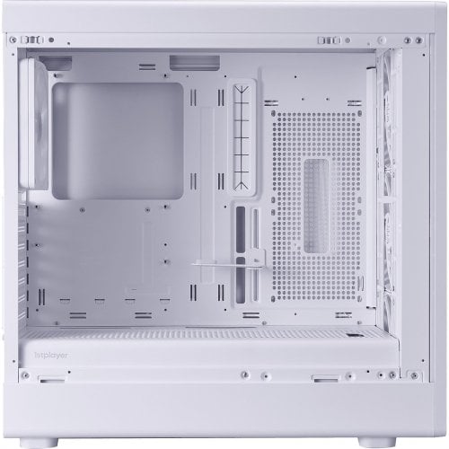 Корпус 1stPlayer AU8-WH-4FE7-14-W Tempered Glass без БЖ White купити в Україні | Telemart фото
