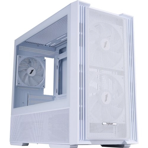 Корпус 1stPlayer AU6-WH-2FA7-14-W-2FA7R-W-1FA7-W Tempered Glass без БП White купить в Украине | Telemart фото