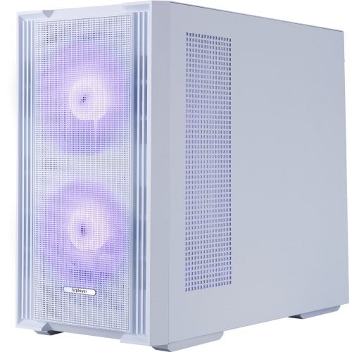 Корпус 1stPlayer AU6-WH-2FA7-14-W-2FA7R-W-1FA7-W Tempered Glass без БП White купить в Украине | Telemart фото