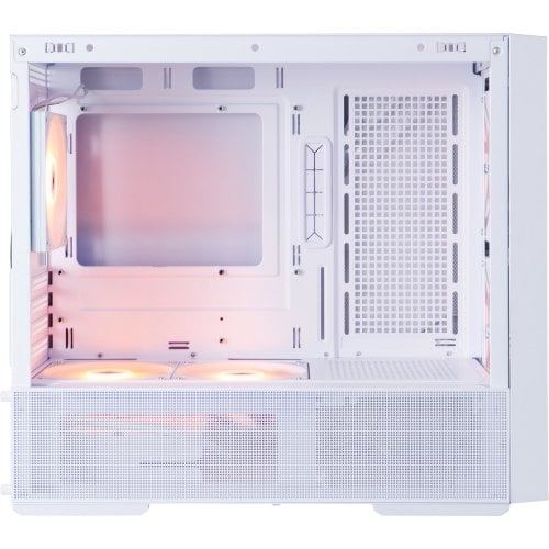 Корпус 1stPlayer AU6-WH-2FA7-14-W-2FA7R-W-1FA7-W Tempered Glass без БП White купить в Украине | Telemart фото