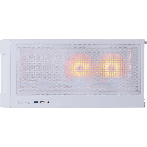 Корпус 1stPlayer AU6-WH-2FA7-14-W-2FA7R-W-1FA7-W Tempered Glass без БП White купить в Украине | Telemart фото