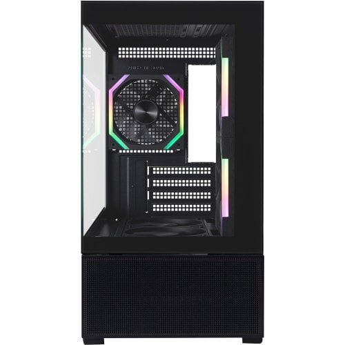 Корпус 1stPlayer CV6-BK-2FAR-2FH7R-1FH7 Tempered Glass без БП Black купить в Украине | Telemart фото