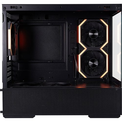 Корпус 1stPlayer CV6-BK-2FAR-2FH7R-1FH7 Tempered Glass без БП Black купить в Украине | Telemart фото