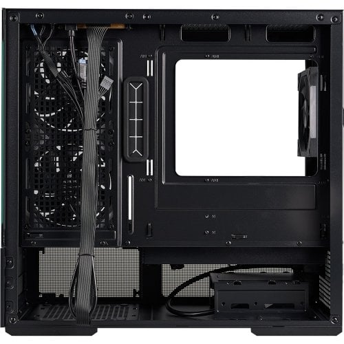 Корпус 1stPlayer CV6-BK-2FAR-2FH7R-1FH7 Tempered Glass без БП Black купить в Украине | Telemart фото