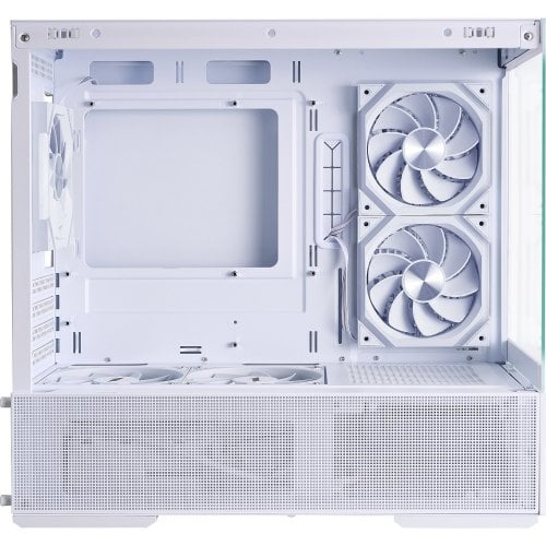 Корпус 1stPlayer CV6-WH-2FAR-W-2FH7R-W-1FH7-W Tempered Glass без БП White купить в Украине | Telemart фото