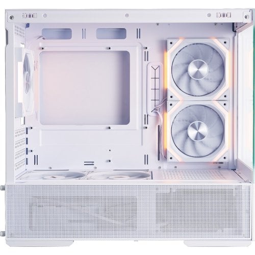 Корпус 1stPlayer CV6-WH-2FAR-W-2FH7R-W-1FH7-W Tempered Glass без БП White купить в Украине | Telemart фото