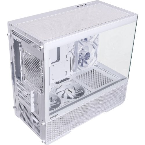 Корпус 1stPlayer CV6-WH-2FAR-W-2FH7R-W-1FH7-W Tempered Glass без БП White купить в Украине | Telemart фото