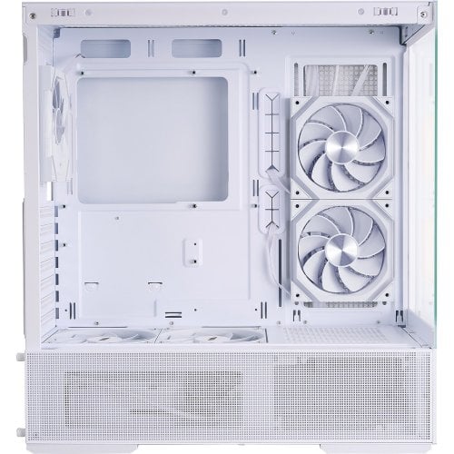 Корпус 1stPlayer CV7-WH-2FAR-W-2FH7R-W-1FH7-W Tempered Glass без БП White купить в Украине | Telemart фото