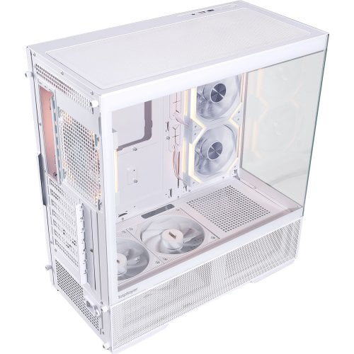 Корпус 1stPlayer CV7-WH-2FAR-W-2FH7R-W-1FH7-W Tempered Glass без БП White купить в Украине | Telemart фото