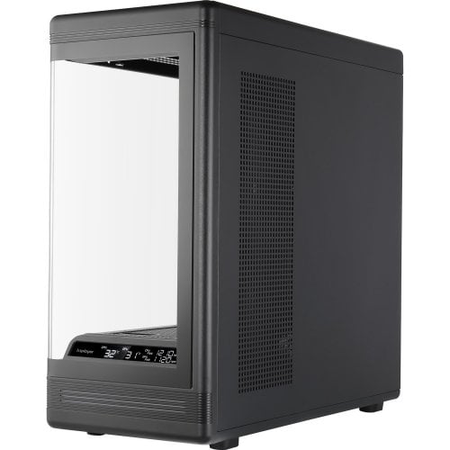 Корпус 1stPlayer PB8-BK-2FH7R-1FH7 Tempered Glass без БЖ Black купити в Україні | Telemart фото