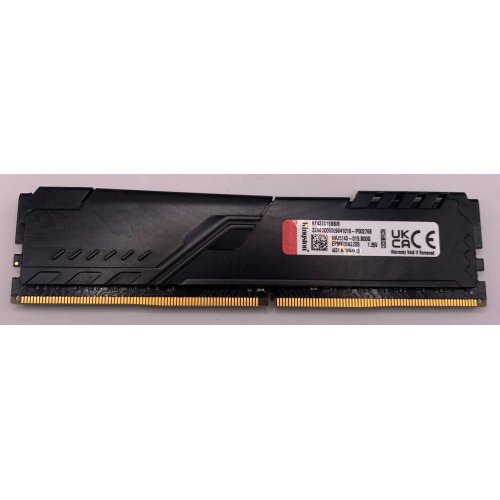 Озп Kingston DDR4 8GB 3200Mhz FURY Beast Black (KF432C16BB/8) (Відновлено продавцем, 913342) купити в Україні | Telemart фото