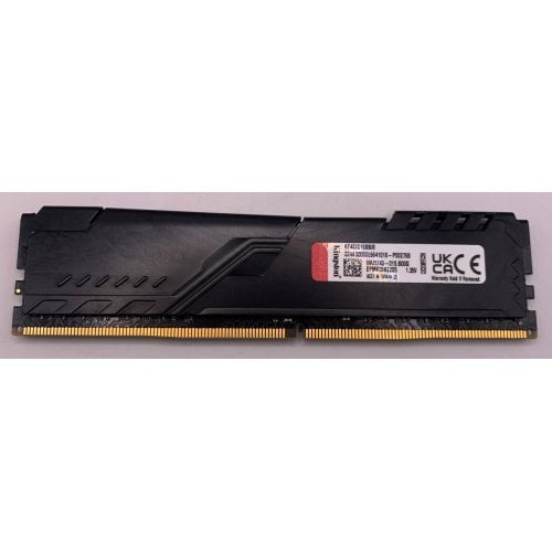 Озп HyperX DDR4 8GB 3200Mhz Fury Black (HX432C16FB3/8) (Відновлено продавцем, 913343) купити в Україні | Telemart фото