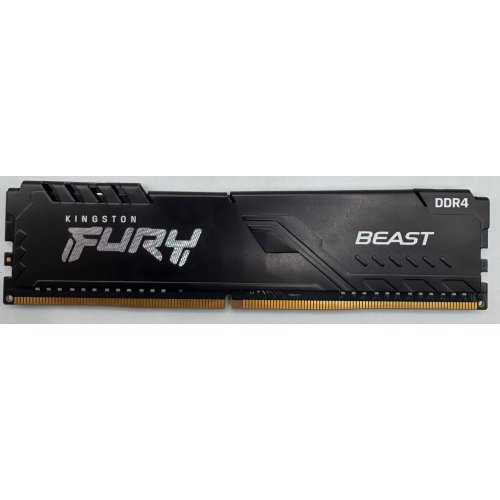 Озу Kingston DDR4 8GB 3200Mhz FURY Beast Black (KF432C16BB/8) (Восстановлено продавцом, 913346) купить в Украине | Telemart фото