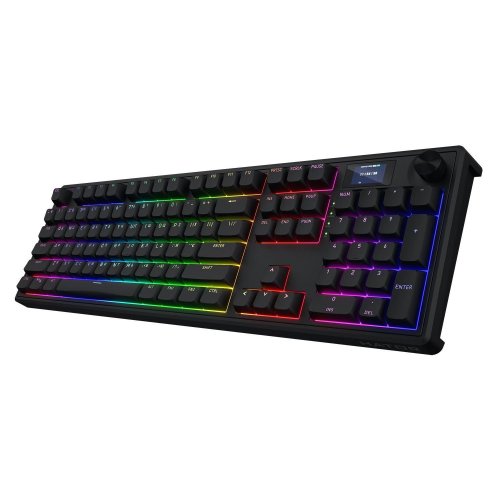 Уцінка клавіатура HATOR Skyfall 100 Pro Aurum Vanila Silent Wireless (HTK4101EU) Black (Розкрита упаковка, 913403) купити в Україні | Telemart фото