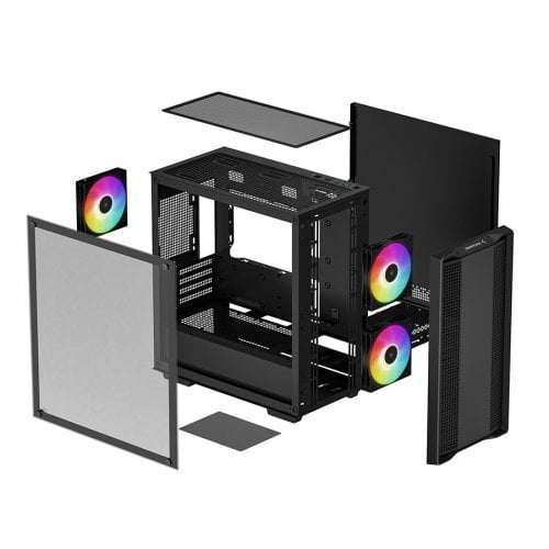 Корпус Deepcool CC360 ARGB без БЖ (R-CC360-BKAPM3-G-1) Black (Стан нового, 913428) купити в Україні | Telemart фото