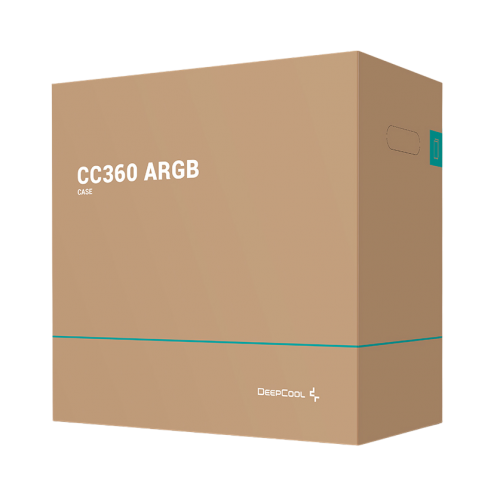 Корпус Deepcool CC360 ARGB без БЖ (R-CC360-BKAPM3-G-1) Black (Стан нового, 913428) купити в Україні | Telemart фото