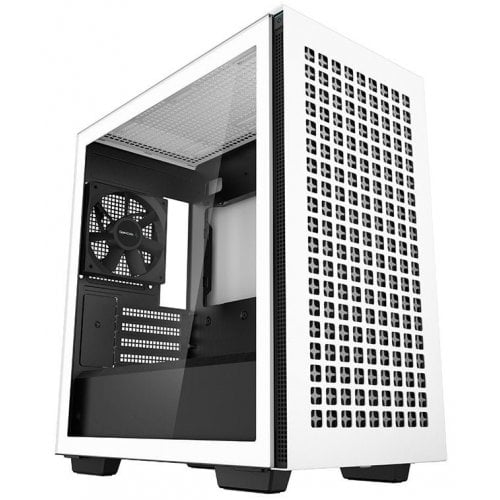 Корпус Deepcool CH370 Tempered Glass без БЖ (R-CH370-WHNAM1-G-1) White (Відновлено продавцем, 913431) купити в Україні | Telemart фото