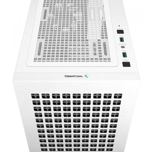 Корпус Deepcool CH370 Tempered Glass без БЖ (R-CH370-WHNAM1-G-1) White (Відновлено продавцем, 913431) купити в Україні | Telemart фото