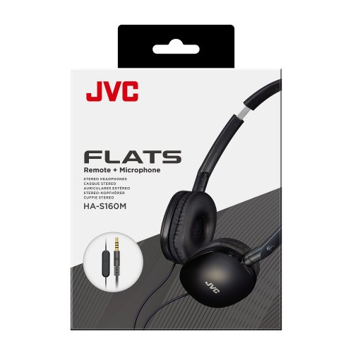 Навушники JVC HA-S160M (HA-S160M-B-U) Black купити в Україні | Telemart фото