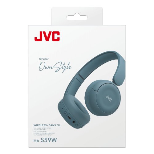 Навушники JVC HA-S59W (HA-S59W-A-U) Blue купити в Україні | Telemart фото
