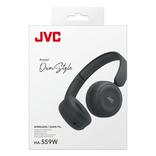Навушники JVC HA-S59W (HA-S59W-B-U) Black купити в Україні | Telemart фото
