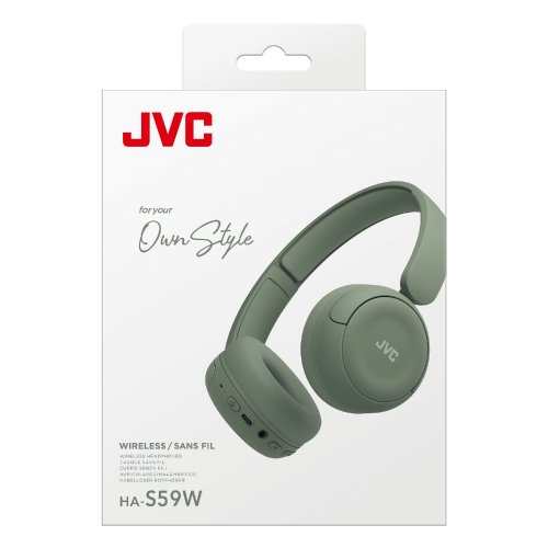 Навушники JVC HA-S59W (HA-S59W-G-U) Green купити в Україні | Telemart фото