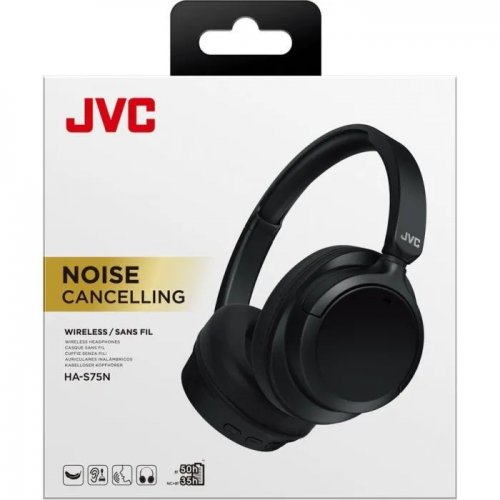 Навушники JVC HA-S75N (HA-S75N-B-U) Black купити в Україні | Telemart фото