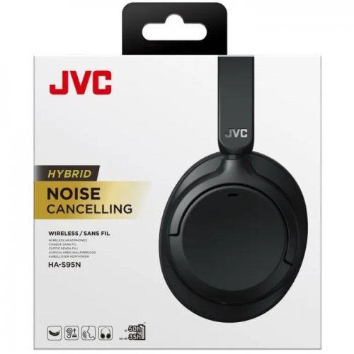 Навушники JVC HA-S95N (HA-S95N-B-U) Black купити в Україні | Telemart фото