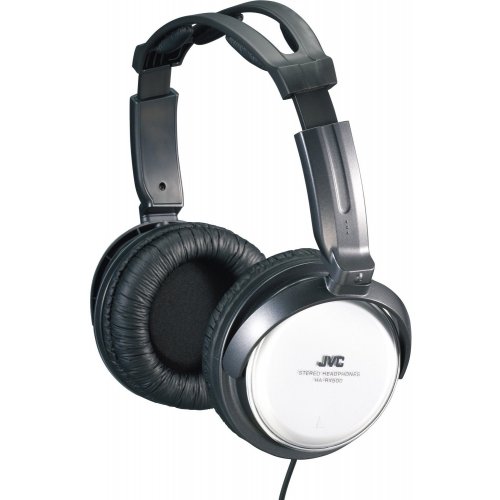 Навушники JVC HA-RX500 (HA-RX500-E) Black/White купити в Україні | Telemart фото