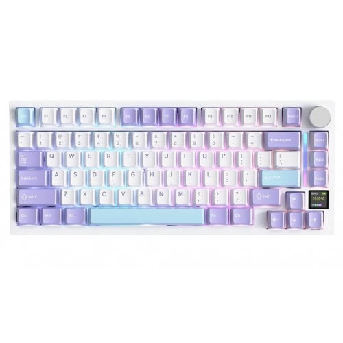 Уцінка клавіатура Attack Shark X820 Ultra RGB Linear Gift Switch Wireless (AS-6972792471273-L-UA) Lavender (Пошкоджено пакування, 913542) купити в Україні | Telemart фото