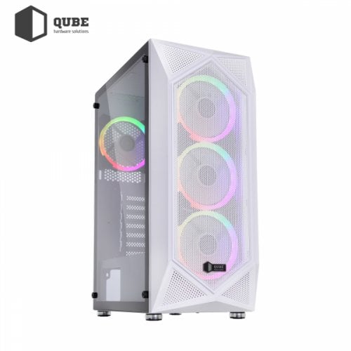 Корпус QUBE SNOW без БП (SNOW_FMMU3) (Відновлено продавцем, 913545) купити в Україні | Telemart фото