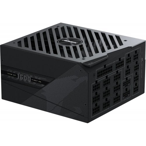 Блок питания Gigabyte AORUS P1600W PCIe 5.1 AI TOP 1600W (GP-AP1600TM PG5 AI TOP) Black купить в Украине | Telemart фото