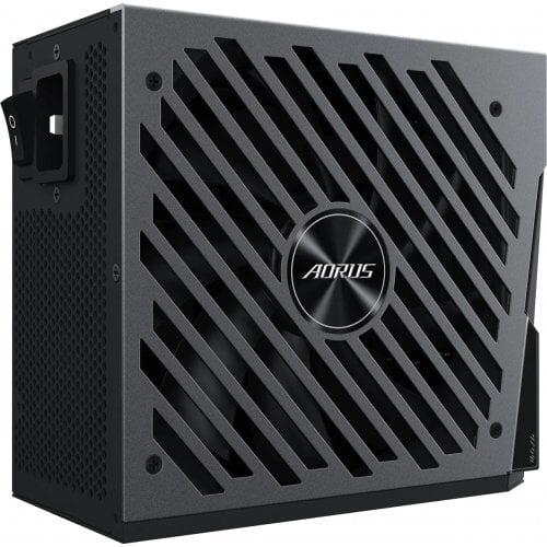 Блок питания Gigabyte AORUS P1600W PCIe 5.1 AI TOP 1600W (GP-AP1600TM PG5 AI TOP) Black купить в Украине | Telemart фото