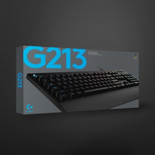 Уцінка клавіатура Logitech G213 Prodigy Gaming Keyboard USB UKR (920-010740) Black (Розкрита упаковка, 913636) купити в Україні | Telemart фото