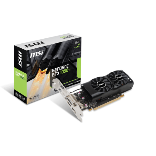 Відеокарта MSI GeForce GTX 1050 Ti 4096MB (GTX 1050 TI 4GT LP) (Відновлено продавцем, 913647) купити в Україні | Telemart фото