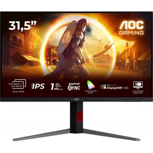 Уценка монитор AOC 31.5" U32G4U Black (Повреждена упаковка, 913662) купить в Украине | Telemart фото