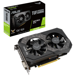 Видеокарта Asus TUF GeForce GTX 1660 SUPER OC 6144MB (TUF-GTX1660S-O6G-GAMING) (Восстановлено продавцом, 913708)