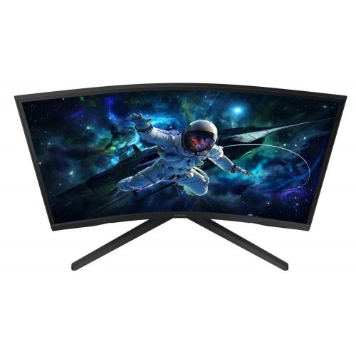 Уценка монитор Samsung 27" Odyssey G55C (LS27CG550EIXUA) Black (Вскрытая упаковка, 913741) купить в Украине | Telemart фото