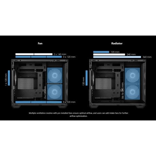 Корпус MSI PRO PANO M120R без БП Black купить в Украине | Telemart фото