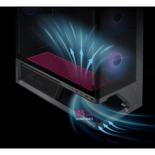 Корпус MSI MPG VIXTA 300R Airflow PZ без БП Black купить в Украине | Telemart фото