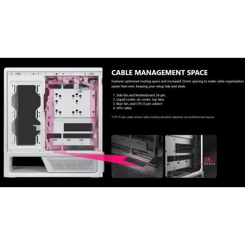 Корпус MSI MPG VIXTA 300R Airflow PZ без БП White купить в Украине | Telemart фото