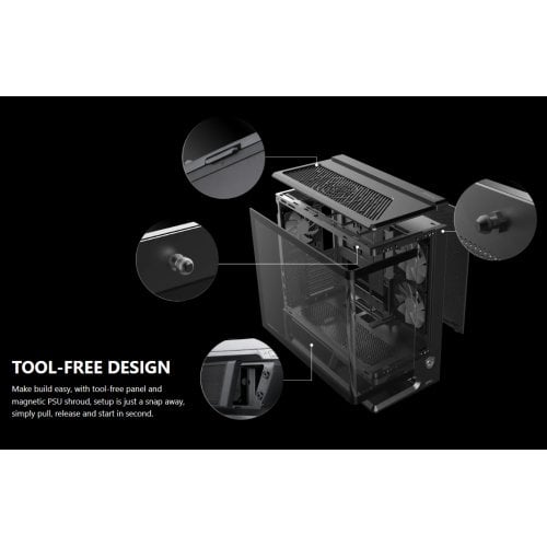 Корпус MSI MPG VIXTA 300R PZ без БП White купить в Украине | Telemart фото