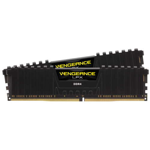 Озу Corsair DDR4 16GB (2x8GB) 2666Mhz Vengeance LPX (CMK16GX4M2A2666C16) Black (Восстановлено продавцом, 913873) купить в Украине | Telemart фото