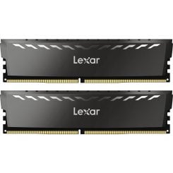 Озу Lexar DDR4 16GB (2x8GB) 3200Mhz Thor Dark Grey (LD4BU008G-R3200GDXG) (Восстановлено продавцом, 913874)