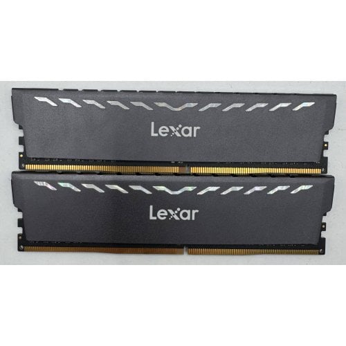 Озу Lexar DDR4 16GB (2x8GB) 3200Mhz Thor Dark Grey (LD4BU008G-R3200GDXG) (Восстановлено продавцом, 913874) купить в Украине | Telemart фото