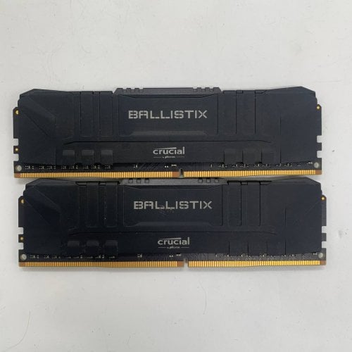 Озп Crucial DDR4 16GB (2x8GB) 3000Mhz Ballistix Black (BL2K8G30C15U4B) (Відновлено продавцем, 913876) купити в Україні | Telemart фото